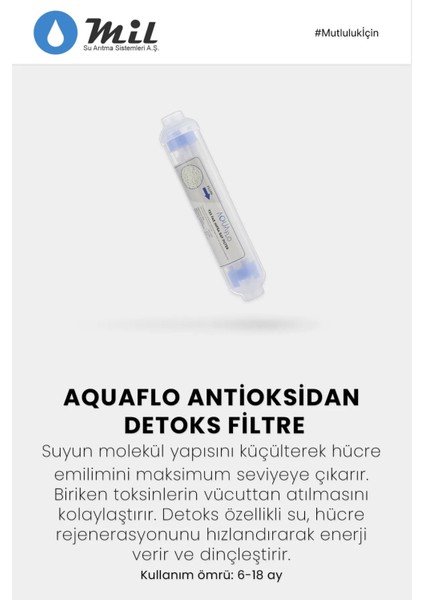 Kapalı Kasa Su Arıtma Cihazı 13LÜ Filtresi Standart Membran Set