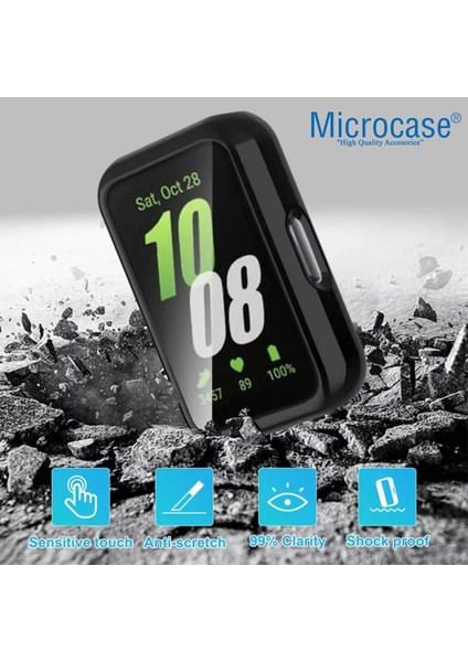 Samsung Galaxy Fit3 Önü Kapalı Silikon Kılıf - AL3173 modelleri