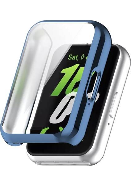 Samsung Galaxy Fit3 Önü Kapalı Silikon Kılıf - AL3173