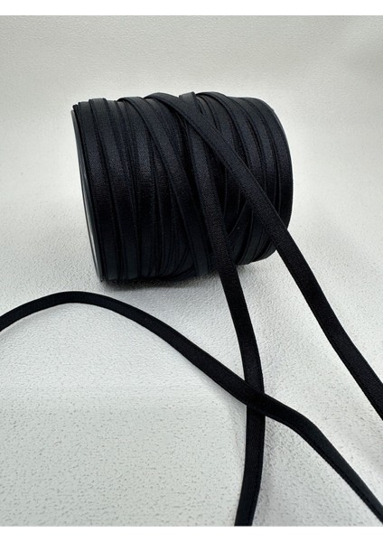 7 mm Askı Lastiği-5 Metre-Siyah