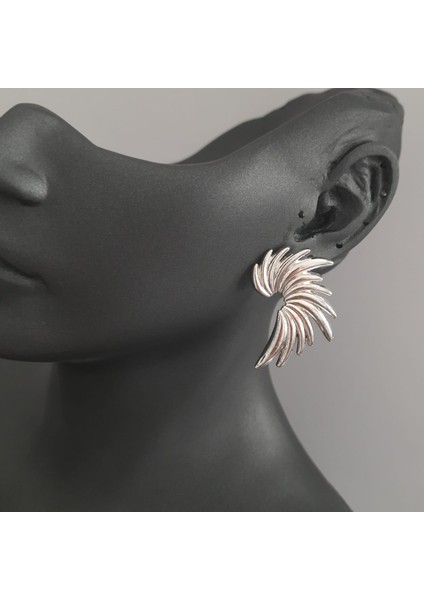 Vip Serigi Gümüş Renk Kadın Küpe modelleri