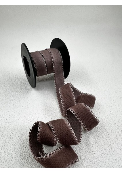 1.5 cm Askı Lastiği-5 Metre-Kahve