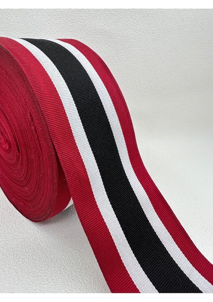 7.5 cm Renkli Grogren Şerit-5 Metre