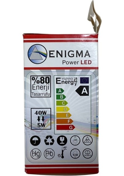 Inci LED Ampul E27 5W 4000K IP20 450LM