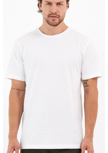 Sırtı Yılan Gül Baskılı Yapay Zeka Tasarımı Penye Rahat Kalıp %100 Pamuk Erkek T-Shirt fiyatları