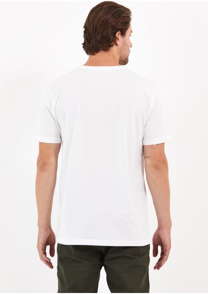 Not Lazy (Tembel) Baskılı Yapay Zeka Tasarımı Penye Rahat Kalıp %100 Pamuk Erkek T-Shirt