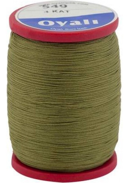 Oyalı 4 Kat Suni Ipek Renk:549 Iğne Oyası Ipi-Nakış Ipi