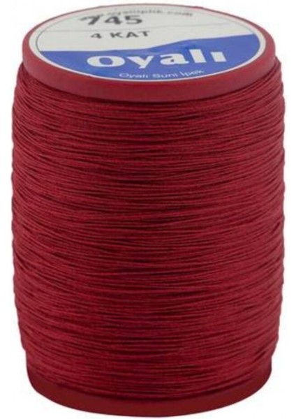Oyalı 4 Kat Suni Ipek Renk:745 Iğne Oyası Ipi-Nakış Ipi