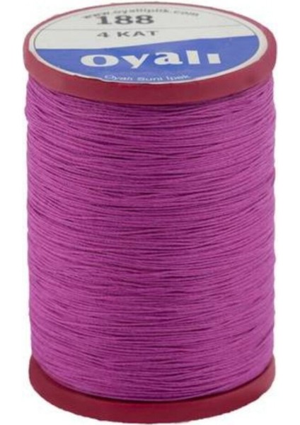 Oyalı 4 Kat Suni Ipek Renk:188 Iğne Oyası Ipi-Nakış Ipi