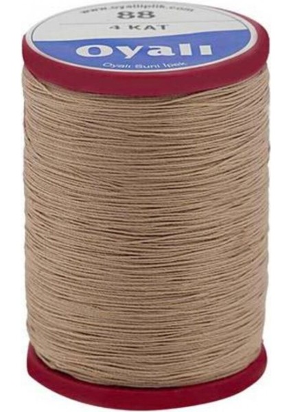 Oyalı 4 Kat Suni Ipek Renk:88 Iğne Oyası Ipi-Nakış Ipi