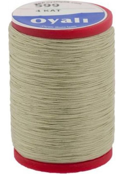 Oyalı 4 Kat Suni Ipek Renk:599 Iğne Oyası Ipi-Nakış Ipi