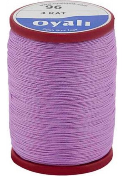 Oyalı 4 Kat Suni Ipek Renk:96 Iğne Oyası Ipi-Nakış Ipi
