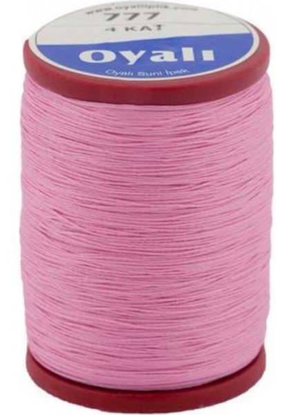 Oyalı 4 Kat Suni Ipek Renk:777 Iğne Oyası Ipi-Nakış Ipi