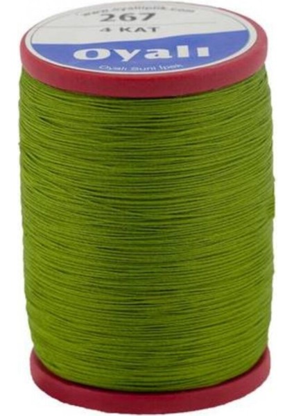 Oyalı 4 Kat Suni Ipek Renk:267 Iğne Oyası Ipi-Nakış Ipi