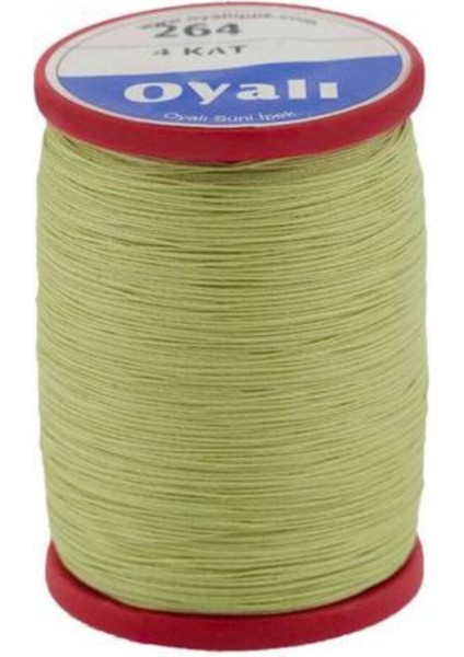 Oyalı 4 Kat Suni Ipek Renk:264 Iğne Oyası Ipi-Nakış Ipi