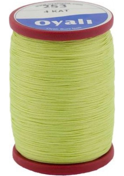 Oyalı 4 Kat Suni Ipek Renk:253 Iğne Oyası Ipi-Nakış Ipi