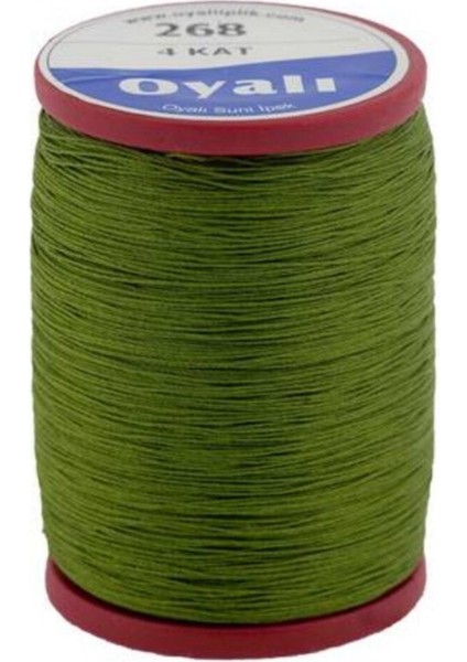 Oyalı 4 Kat Suni Ipek Renk:268 Iğne Oyası Ipi-Nakış Ipi