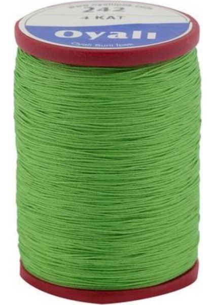 Oyalı 4 Kat Suni Renk:242 Ipek Iğne Oyası Ipi-Nakış Ipi