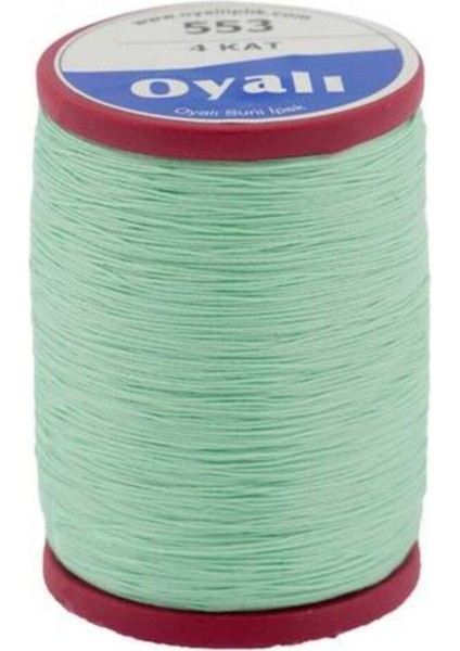 Oyalı 4 Kat Suni Ipek Renk:553 Iğne Oyası Ipi-Nakış Ipi