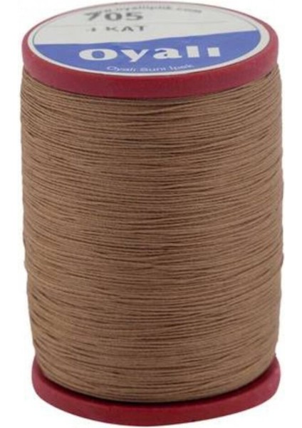 Oyalı 4 Kat Suni Ipek Renk:705 Iğne Oyası Ipi-Nakış Ipi