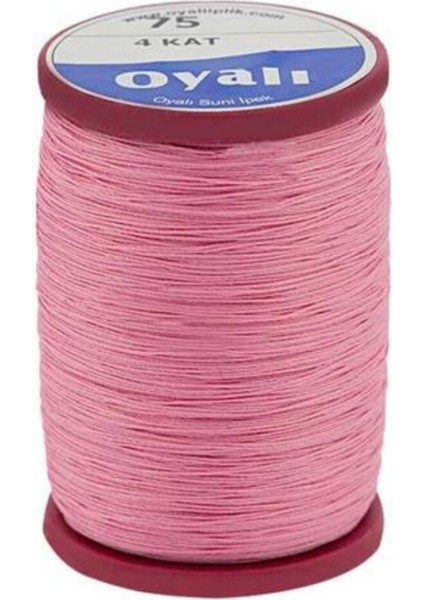 Oyalı 4 Kat Suni Ipek Renk:75 Iğne Oyası Ipi-Nakış Ipi