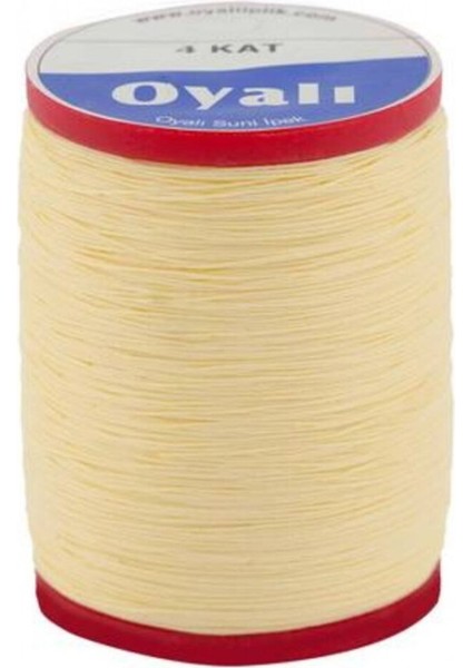 Oyalı 4 Kat Suni Ipek Renk:726 Iğne Oyası Ipi-Nakış Ipi