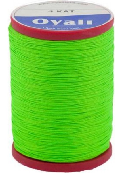 Oyalı 4 Kat Suni Ipek Renk:7001 Iğne Oyası Ipi-Nakış Ipi