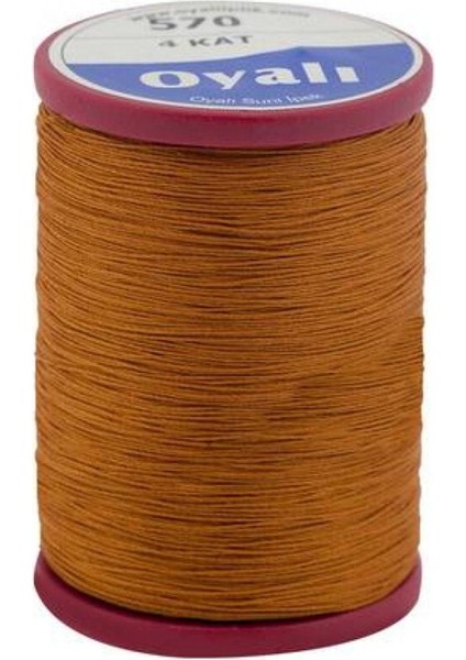 Oyalı 4 Kat Suni Ipek Renk:570 Iğne Oyası Ipi-Nakış Ipi