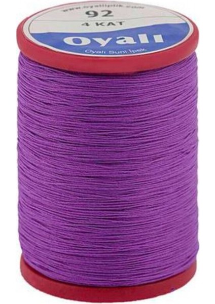 Oyalı 4 Kat Suni Ipek Renk:92 Iğne Oyası Ipi-Nakış Ipi