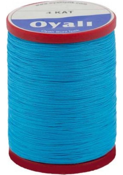 Oyalı 4 Kat Suni Ipek Renk No:729 Iğne Oyası Ipi-Nakış Ipi