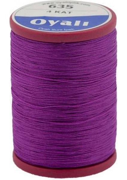 Oyalı 4 Kat Suni Ipek Renk:635 Iğne Oyası Ipi-Nakış Ipi