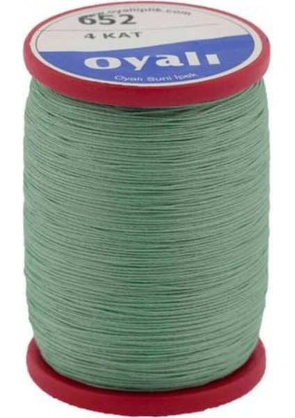 Oyalı 4 Kat Suni Ipek Renk:652 Iğne Oyası Ipi-Nakış Ipi
