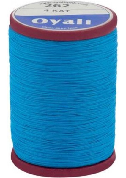 Oyalı 4 Kat Suni Ipek Renk:262 Iğne Oyası Ipi-Nakış Ipi