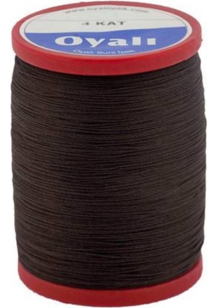 Oyalı 4 Kat Suni Ipek Renk:575 KoyuKahve Iğne Oyası Ipi-Nakış Ipi