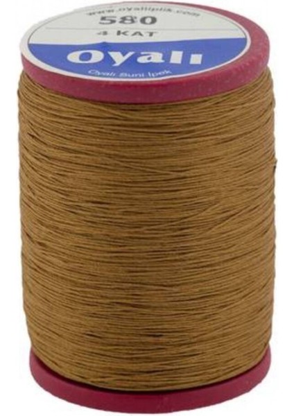 Oyalı 4 Kat Suni Ipek Renk:580 Iğne Oyası Ipi-Nakış Ipi