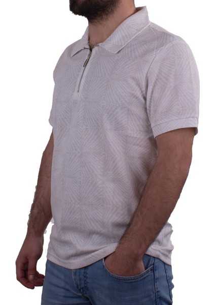 2276 Bej Polo Yaka Erkek T-Shirt modelleri