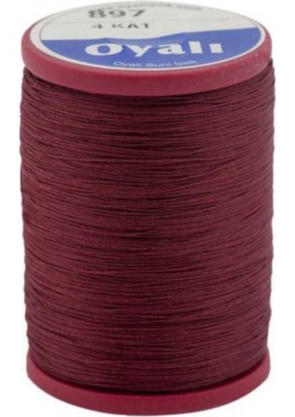 Oyalı 4 Kat Suni Ipek Renk:897 Iğne Oyası Ipi-Nakış Ipi