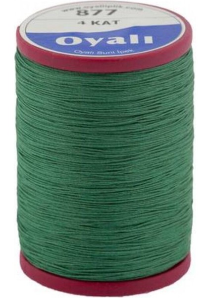 Oyalı 4 Kat Suni Ipek Renk:877 Iğne Oyası Ipi-Nakış Ipi