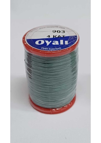 Oyalı 4 Kat Suni Ipek Renk:903 Iğne Oyası Ipi -Nakış Ipi