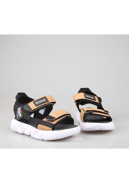 Bücür Ortopedi 300 Siyah Taba Çocuk Sandalet fırsatları