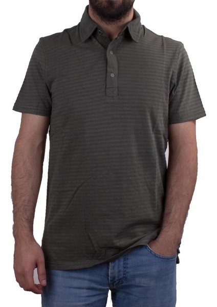 2214 Haki Polo Yaka Erkek T-Shirt fiyatları
