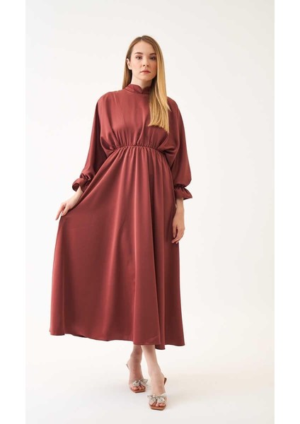 Beli Lastikli Abiye Elbise Gül Kurusu fiyatları