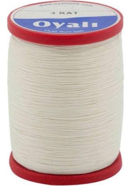 Oyalı 4 Kat Suni Ipek Renk:3002 Iğne Oyası Ipi-Nakış Ipi