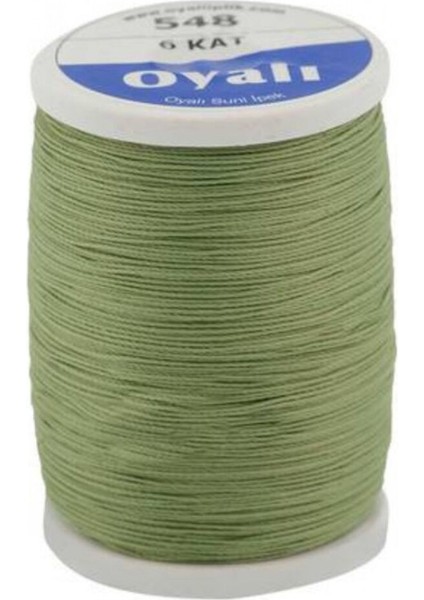 Oyalı 6 Kat Suni Ipek Renk:548 Kanaviçe Etamin El Nakış Işleme Ipi