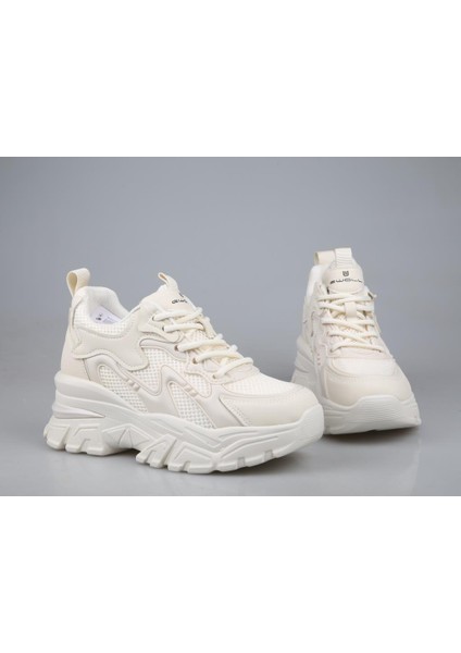 241-1002 Bej Kadın Sneakers fırsatları