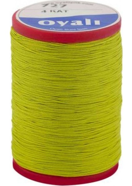 Oyalı 4 Kat Suni Ipek Renk No: 727 Iğne Oyası Ipi-Nakış Ipi
