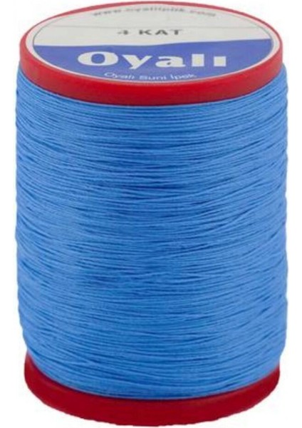 Oyalı 4 Kat Suni Ipek Renk No: 737 Iğne Oyası Ipi-Nakış Ipi