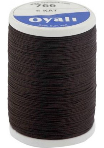 Oyalı 6 Kat Suni Ipek Renk:766 Koyu Kahve Kanaviçe Etamin El Nakış Işleme Ipi