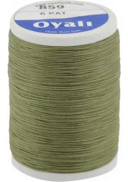Oyalı 6 Kat Suni Ipek Renk No: 859Kanaviçe Etamin El Nakış Işleme Ipi
