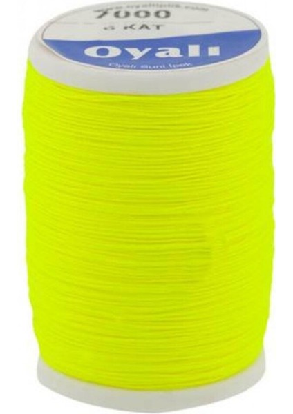 Oyalı 6 Kat Suni Ipek Renk No: 7000 Kanaviçe Etamin El Nakış Işleme Ipi